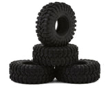 Injora 0.7" King Trekker Micro Rock Crawler Tires (4) (40mm OD) (S5) w/Foam Inserts