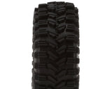 Injora 0.7" King Trekker Micro Rock Crawler Tires (4) (40mm OD) (S5) w/Foam Inserts