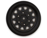 Injora 1.3" D-Slot Brass Micro Rock Crawler Beadlock Wheels (68g ea) (Black) (4)