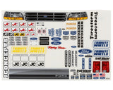 JConcepts 1993 Ford F-250 Super Cab Monster Truck Body w/Racerback 1 (Clear)