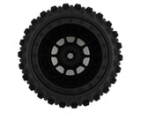 JConcepts Magma Pre-Mounted Monster Truck Tires w/Hazard Wheel (Black) (2) (Platinum)