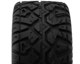 JConcepts G-Locs Pre-Mounted Monster Truck Tires w/Hazard Wheel (Black) (2) (Platinum)