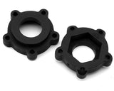 JConcepts G-Locs Pre-Mounted Monster Truck Tires w/Hazard Wheel (Black) (2) (Platinum)