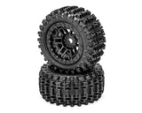 JConcepts Magma Pre-Mounted Monster Truck Tires (Black) (2) w/17mm Hex