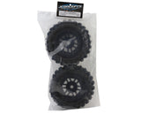 JConcepts Magma Pre-Mounted Monster Truck Tires (Black) (2) w/17mm Hex