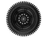 JConcepts Choppers Pre-Mounted Tires for Traxxas® Mini XRT™ (2) (Yellow) w/12mm Hex