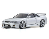 Kyosho MA-020 AWD Mini-Z ReadySet w/Nissan Skyline GT-R R33 Nismo Body (Spark Silver) w/KT-531P 2.4GHz Radio