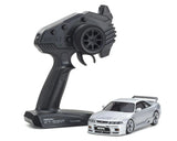 Kyosho MA-020 AWD Mini-Z ReadySet w/Nissan Skyline GT-R R33 Nismo Body (Spark Silver) w/KT-531P 2.4GHz Radio