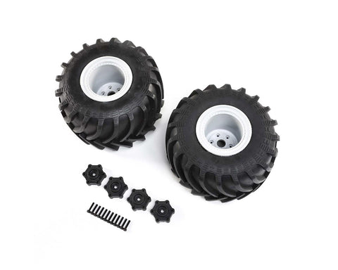 Losi LMT Pre-Mounted Monster Truck Tires (Left/Right) (2)