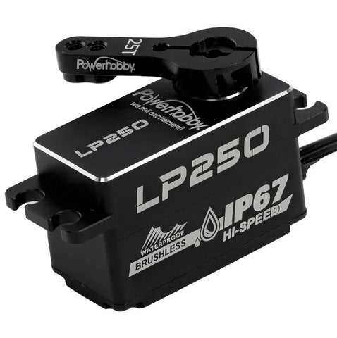 Powerhobby LP250 19KG Programmable Waterproof Low Profile Hi-Speed Servo