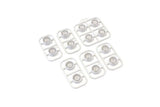 Kyosho Multi Offset Wheel Set AWD White 14pcs