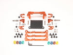 PN Racing Mini-Z V4 MR03/PNR2.5W Double A-Arm Front Suspension (Orange)