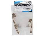 Maverick Aluminum Front & Rear Chassis Brace Set (Gold) - MVK150284