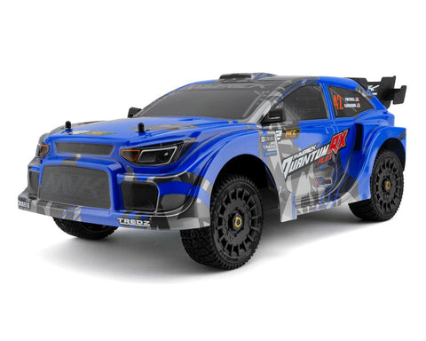 Maverick QuantumRX Flux 1/8 4S 4WD Brushless RTR Electric Rally Car (Blue) w/2.4GHz Transmitter