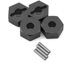 Maverick Aluminum 14mm Hex Hub Set (Dark Grey) (4) - MVK150472