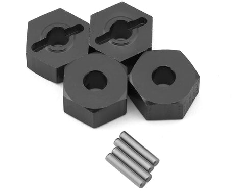 Maverick Aluminum 14mm Hex Hub Set (Dark Grey) (4) - MVK150472