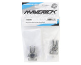 Maverick Aluminium Rear Hub Set (Dark Grey) (2) - MVK150488