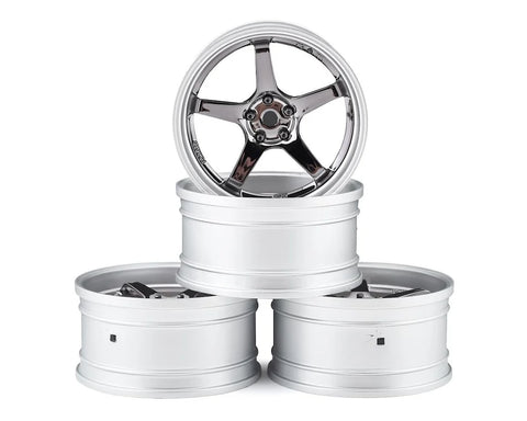 MST FS-SBK GT offset changeable wheel set (4) (Offset Changeable) w/12mm Hex