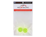 NEXX Racing MINI-Z 2WD Solid Rear Rim (2) Neon Green (0mm Offset)