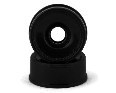 NEXX Racing MINI-Z 2WD Solid Front Rim (2) Black (0mm Offset)