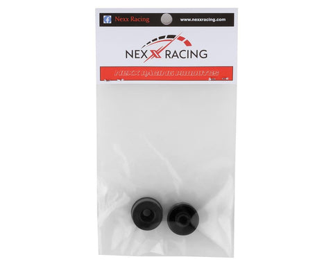 NEXX Racing MINI-Z 2WD Solid Rear Rim (2) Black (3mm Offset)