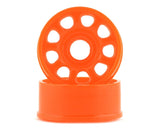 NEXX Racing MINI-Z 2WD 9 Spoke Front Rim (2) Neon Orange (0mm Offset)