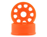 NEXX Racing MINI-Z 2WD 9 Spoke Front Rim (2) Neon Orange (2mm Offset)