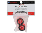 NEXX Racing Mini-Z RWD"JUD" EVO Rear Threaded Side-Wall Carbon Fiber Rims (0mm Offset) (2) (Wide)