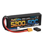 Powerhobby 3S 11.1v 5200mah 50C LiPo Battery w/ XT60 Plug + TRX Adapter