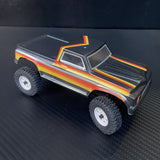 Powerhobby Axial SCX30 Painted Body - Black / Yellow