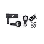Powerhobby Aluminum Steering Bellcrank w/ Bearings FOR Traxxas Sledge Black