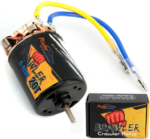 Power Hobby 540 5-Slot Brushed 20T 1/10 Rock Crawler Motor
