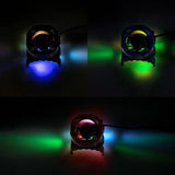 PowerHobby 1/8 Aluminum High Speed LED Lights Cooling Fan Heatsink Mount Red