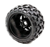 Powerhobby Raptor MX 3.8 Belted All Terrain Tires Mounted 17mm FOR Traxxas Maxx