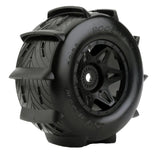 Powerhobby Rooster X Belted Paddle Sand Snow Tires 1/5 FITS Traxxas X-Maxx / Kraton 8S