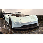 Delta Plastik Prototype IR 1/7th Scale Clear RC Car Body 2MM Clear w/ Wing, and Decals