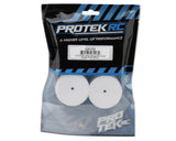 ProTek RC 2.2" Concave Front 2WD 1/10 Buggy Wheels (White) (4) (12mm Hex) - PTK-2754