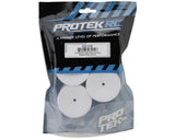 ProTek RC 2.2" Concave Rear 1/10 Buggy Wheels (White) (4) (12mm Hex) - PTK-2758