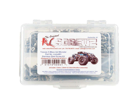 RC Screwz Stainless Steel Screw Kit Traxxas X-Maxx
