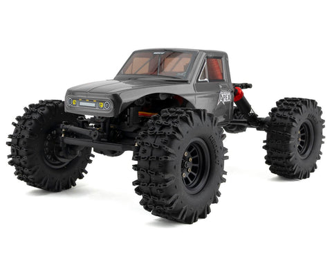 Redcat Ascent-18 Apex 1/18 4WD RTR Brushless Rock Crawler (Dark Metallic Gray) w/2.4GHz Radio, Battery & Charger