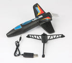 Rage RC Spinner Missile - Black Electric Free-Flight Rocket