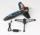 Rage RC Spinner Missile - Black Electric Free-Flight Rocket