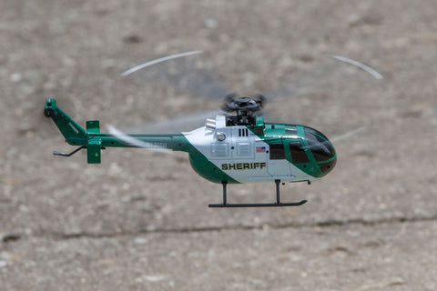Rage RC Hero-Copter, 4-Blade RTF Helicopter; Sheriff