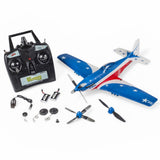 Rage RC P-51D Miss America Micro RTF Airplane with PASS (Pilot Assist Stability Software) System