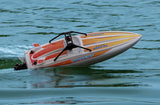 Rage R/C Torrent 450BL Brushless RTR Jet Boat - Red