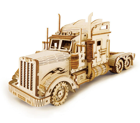 Robotime Scale Model Vehicles - Heavy Semi Truck