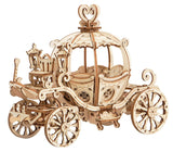 ROKR Classic 3D Wood Puzzles; Pumpkin Carriage/Cart