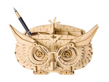 ROBOLIFE Classic 3D Wood Puzzles; Owl Storage Box