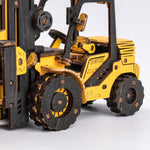 Robotime 3D Wood Construction Vehicles - Forklift