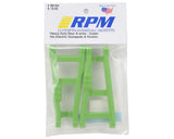 RPM Rear A-Arms for Traxxas Rustler/Stampede (Green) (2) - RPM80184